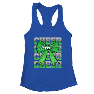 Cheer Squad Funny Cheerleader Cheerleading Coquette Green Shirt & Tank Top | teecentury