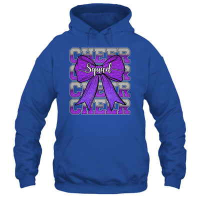 Cheer Squad Funny Cheerleader Cheerleading Coquette Purple Shirt & Tank Top | teecentury