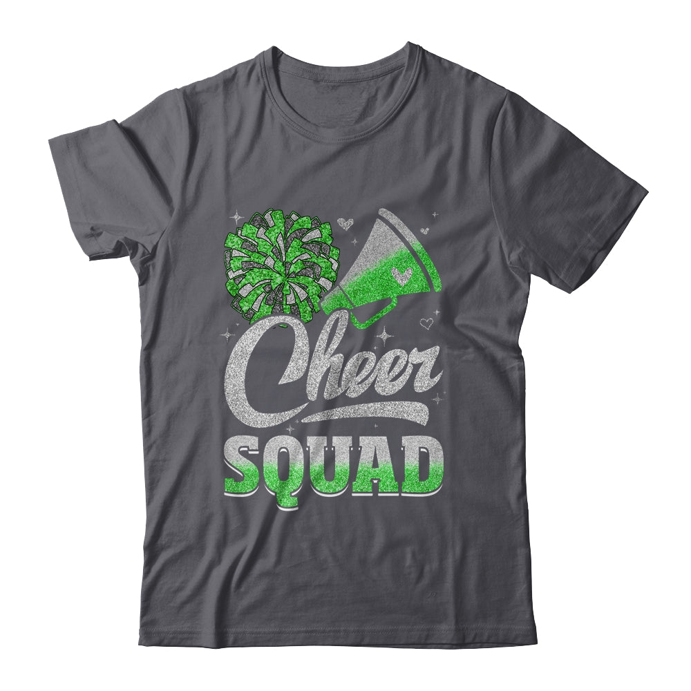 Cheer Squad Funny Cheerleader Cheerleading Green Women Girl Shirt & Tank Top | teecentury