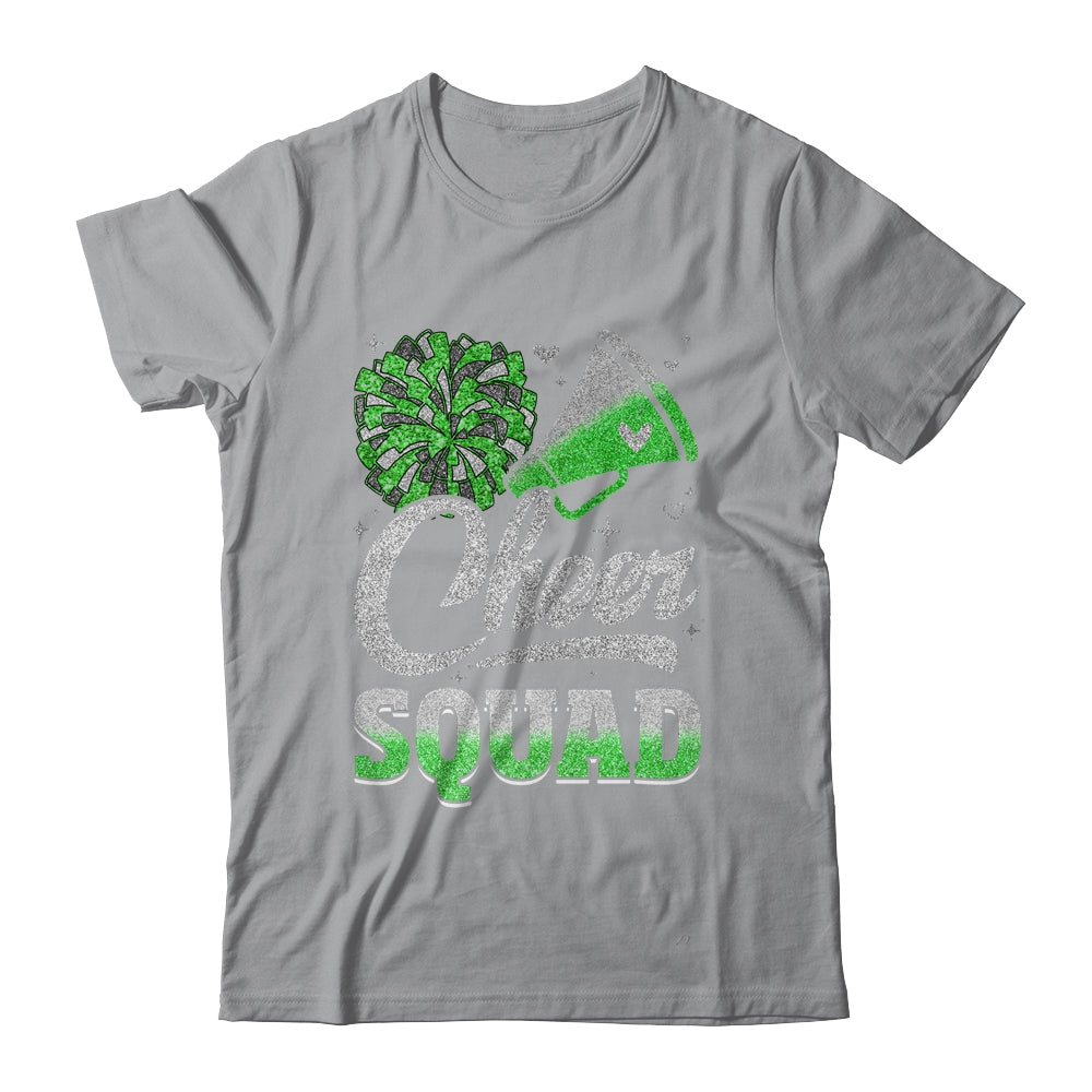 Cheer Squad Funny Cheerleader Cheerleading Green Women Girl Shirt & Tank Top | teecentury