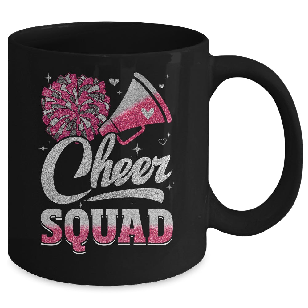 Cheer Squad Funny Cheerleader Cheerleading Pink Women Girl Mug | teecentury