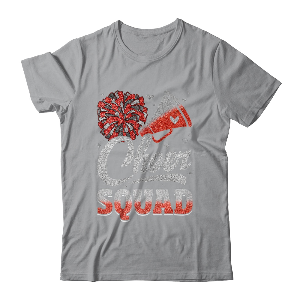 Cheer Squad Funny Cheerleader Cheerleading Red Women Girl Shirt & Tank Top | teecentury