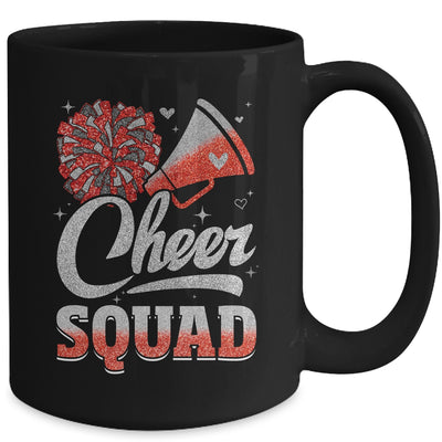 Cheer Squad Funny Cheerleader Cheerleading Red Women Girl Mug | teecentury