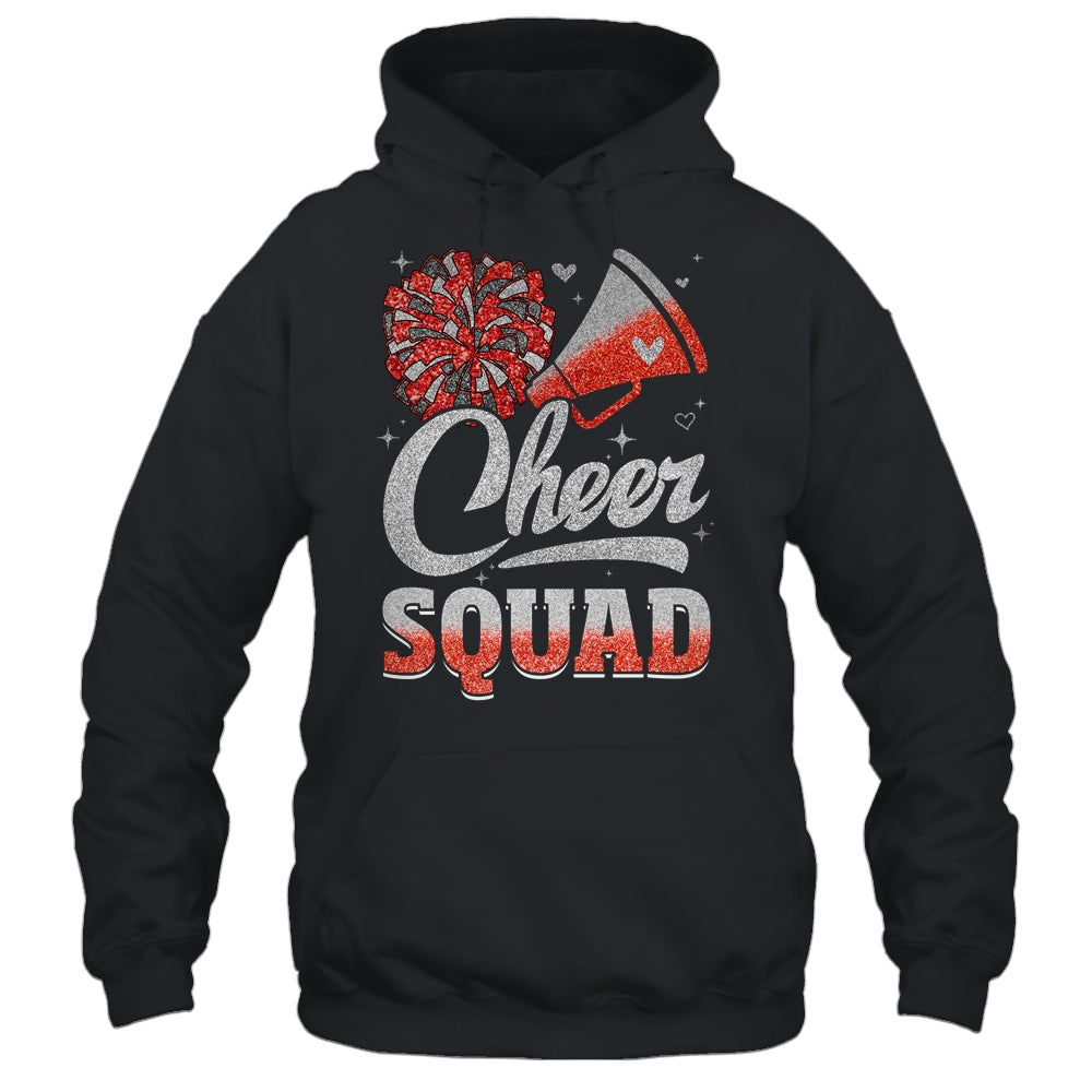 Cheer Squad Funny Cheerleader Cheerleading Red Women Girl Shirt & Tank Top | teecentury