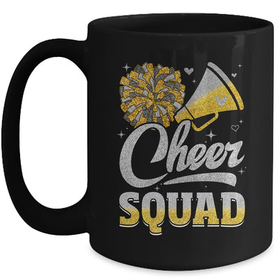 Cheer Squad Funny Cheerleader Cheerleading Yellow Women Girl Mug | teecentury