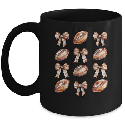 Cheerleader Football Mom Coquette Bow Game Day Women Girls Mug | teecentury