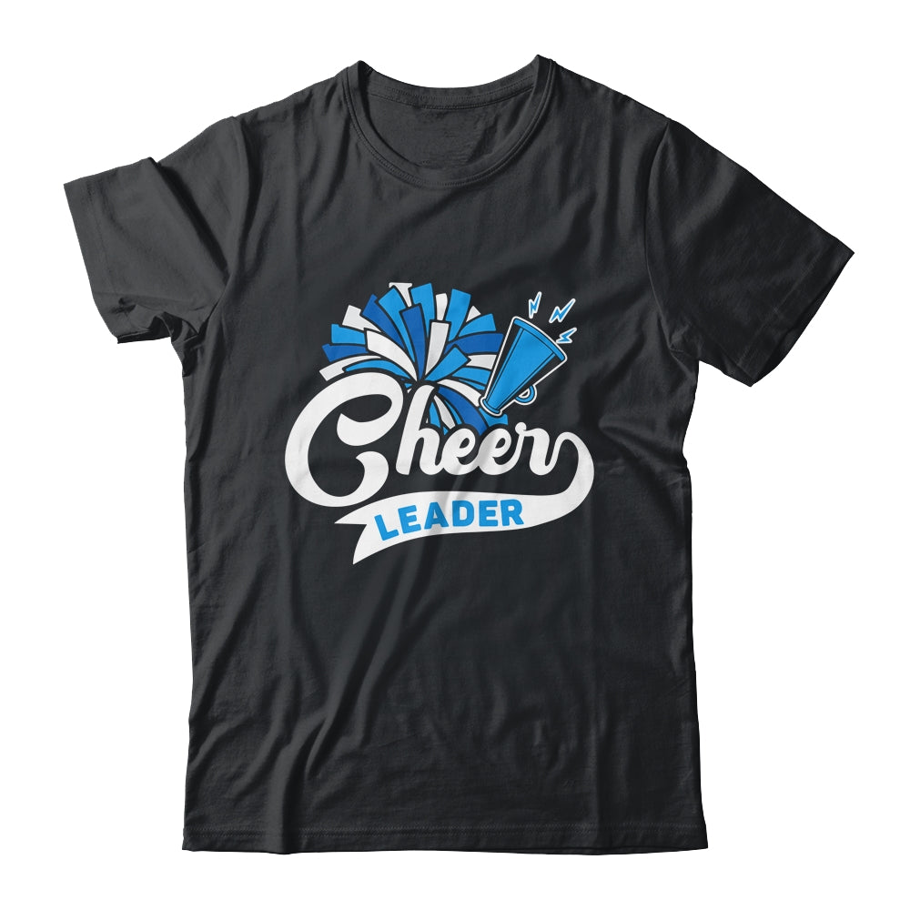 Cheerleader For Girls Women Cheerleading Cheer Practice Blue Shirt & Tank Top | teecentury