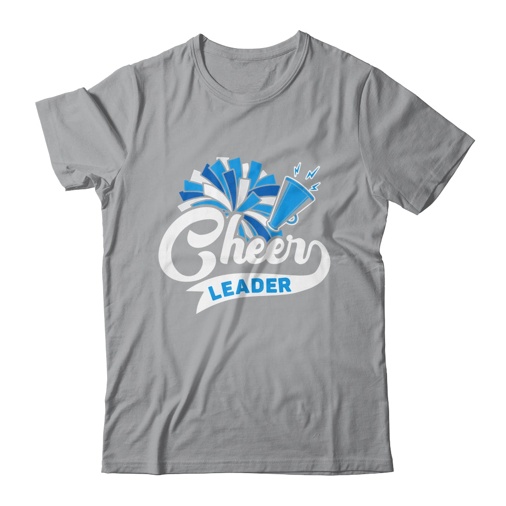Cheerleader For Girls Women Cheerleading Cheer Practice Blue Shirt & Tank Top | teecentury