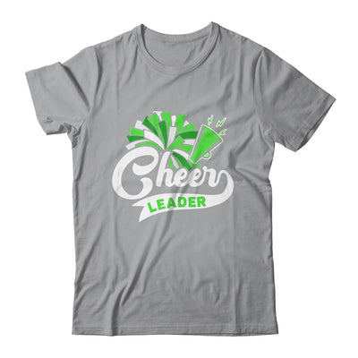 Cheerleader For Girls Women Cheerleading Cheer Practice Green Shirt & Tank Top | teecentury