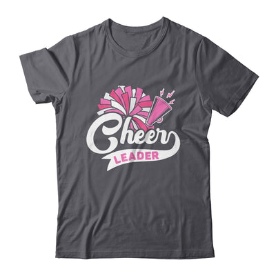 Cheerleader For Girls Women Cheerleading Cheer Practice Pink Shirt & Tank Top | teecentury