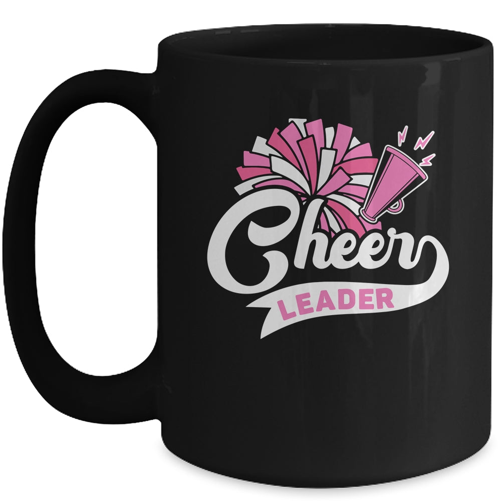 Cheerleader For Girls Women Cheerleading Cheer Practice Pink Mug | teecentury