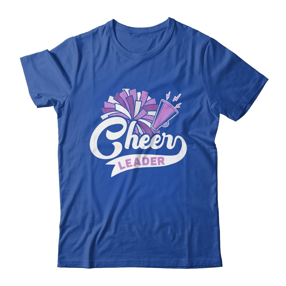 Cheerleader For Girls Women Cheerleading Cheer Practice Purple Shirt & Tank Top | teecentury
