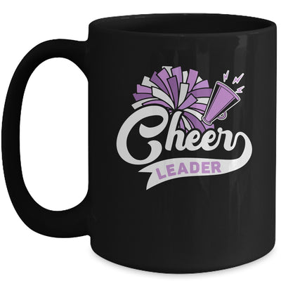 Cheerleader For Girls Women Cheerleading Cheer Practice Purple Mug | teecentury