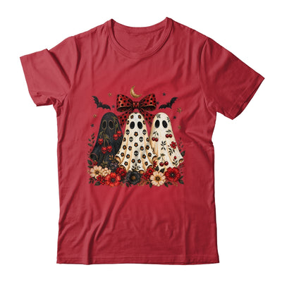 Cherry Ghost Coquette Halloween Spooky Season Ghost Leopard Shirt & Sweatshirt | teecentury