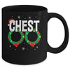 Chest Nuts Matching Chestnuts Funny Christmas Couples Chest Mug | teecentury