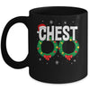 Chest Nuts Matching Chestnuts Funny Christmas Couples Chest Mug | teecentury