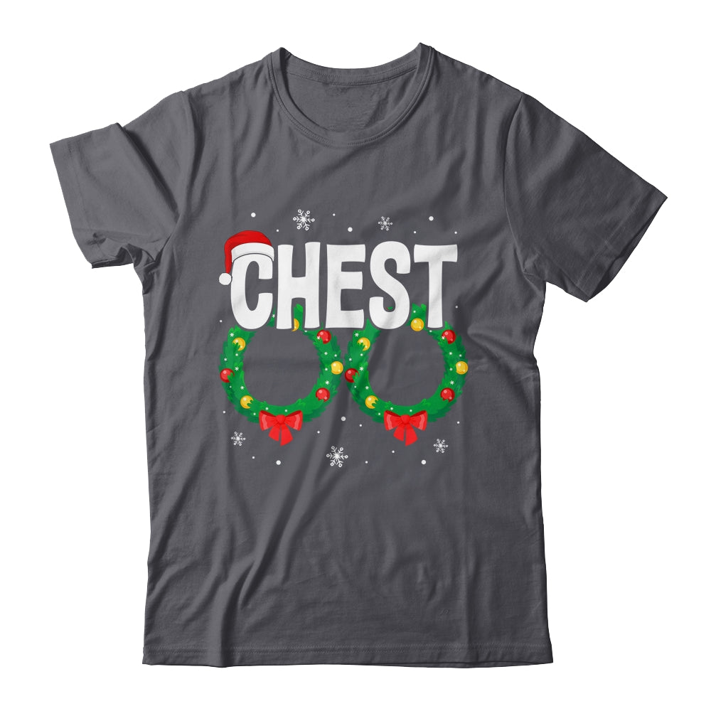 Chest Nuts Matching Chestnuts Funny Christmas Couples Chest Shirt & Sweatshirt | teecentury