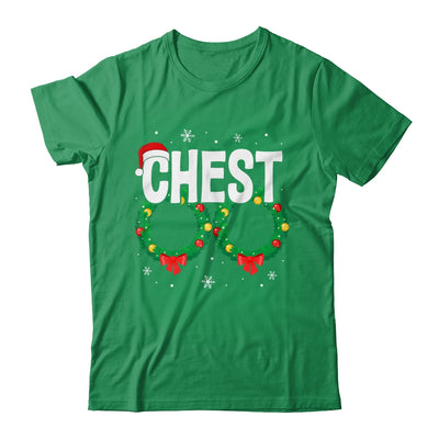 Chest Nuts Matching Chestnuts Funny Christmas Couples Chest Shirt & Sweatshirt | teecentury