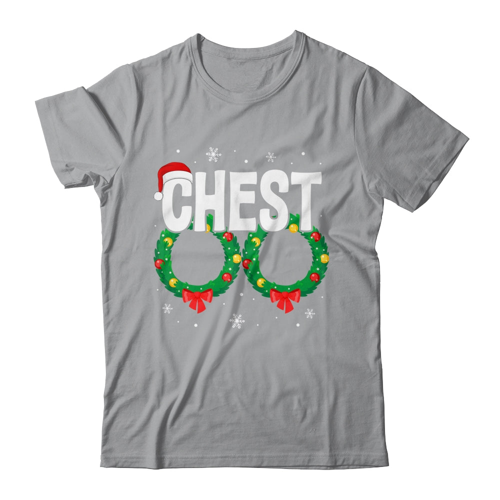 Chest Nuts Matching Chestnuts Funny Christmas Couples Chest Shirt & Sweatshirt | teecentury
