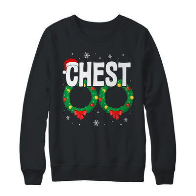 Chest Nuts Matching Chestnuts Funny Christmas Couples Chest Shirt & Sweatshirt | teecentury