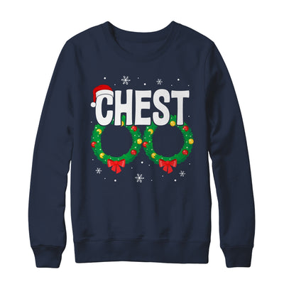 Chest Nuts Matching Chestnuts Funny Christmas Couples Chest Shirt & Sweatshirt | teecentury