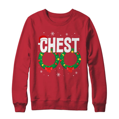 Chest Nuts Matching Chestnuts Funny Christmas Couples Chest Shirt & Sweatshirt | teecentury