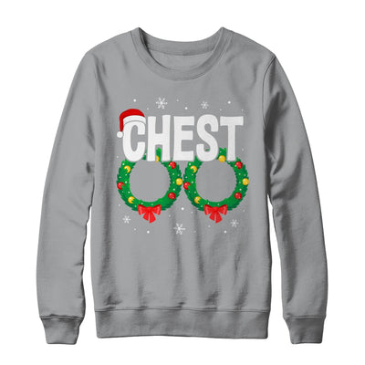 Chest Nuts Matching Chestnuts Funny Christmas Couples Chest Shirt & Sweatshirt | teecentury
