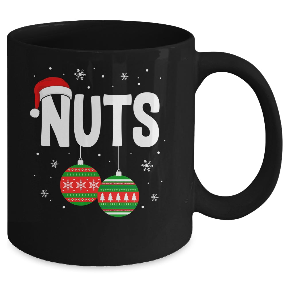 Chest Nuts Matching Chestnuts Funny Christmas Couples Nuts Mug | teecentury