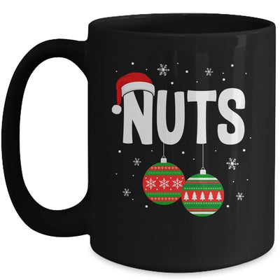 Chest Nuts Matching Chestnuts Funny Christmas Couples Nuts Mug | teecentury