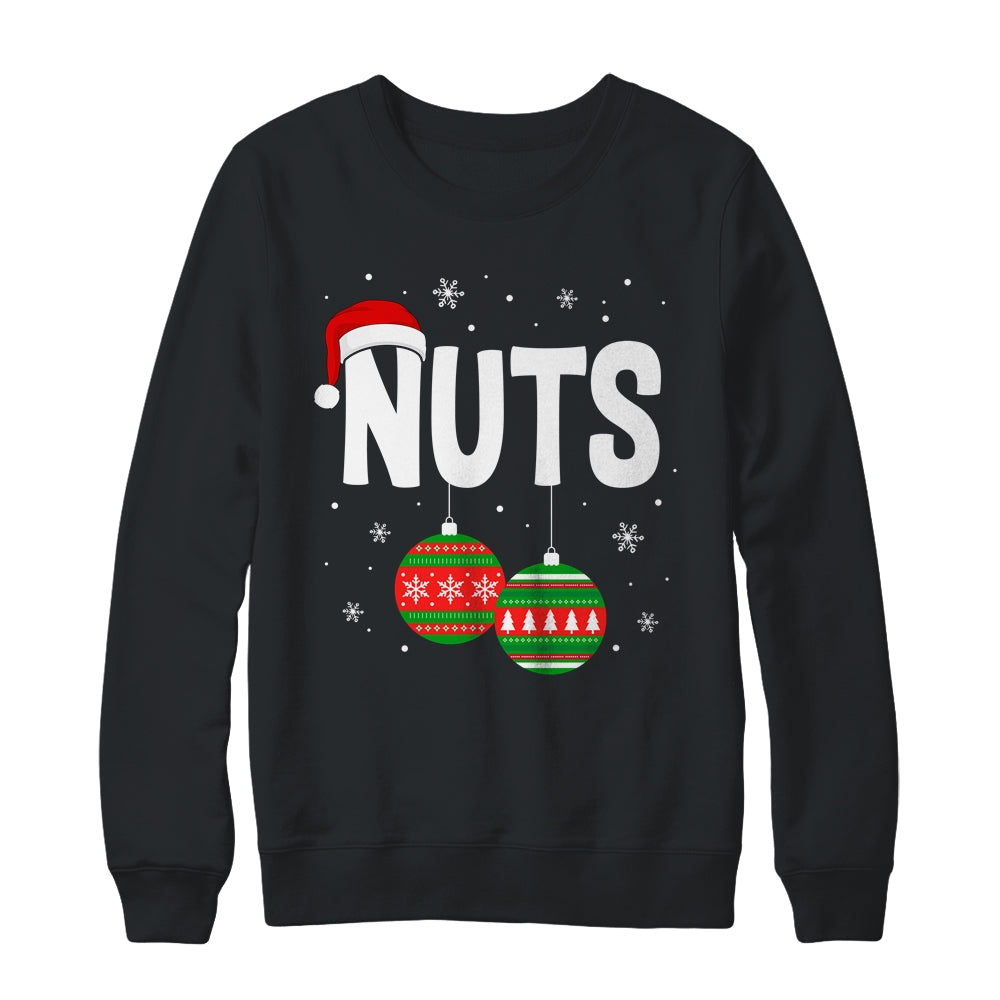 Chest Nuts Matching Chestnuts Funny Christmas Couples Nuts Shirt & Sweatshirt | teecentury