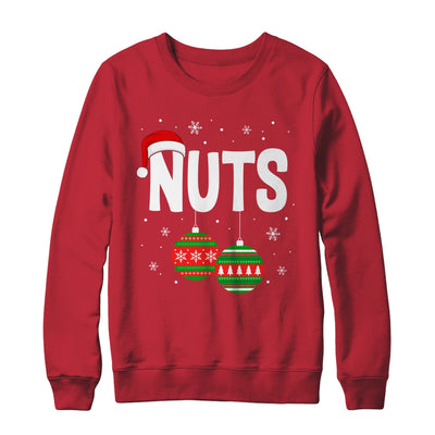 Chest Nuts Matching Chestnuts Funny Christmas Couples Nuts Shirt & Sweatshirt | teecentury