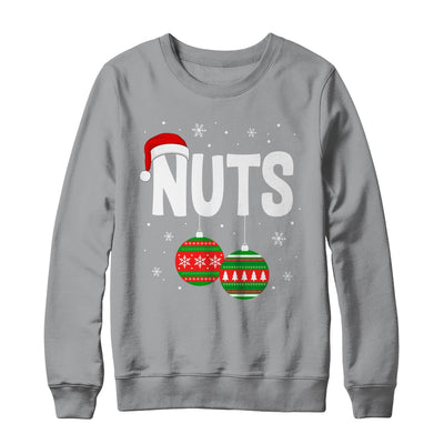 Chest Nuts Matching Chestnuts Funny Christmas Couples Nuts Shirt & Sweatshirt | teecentury
