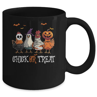 Chick Or Treat Halloween Witch Spooky Chicken Women Mug | teecentury