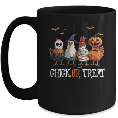 Chick Or Treat Halloween Witch Spooky Chicken Women Mug | teecentury
