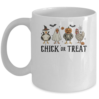 Chick Or Treat Spooky Chicken Halloween Spooky Season Kids Mug | teecentury
