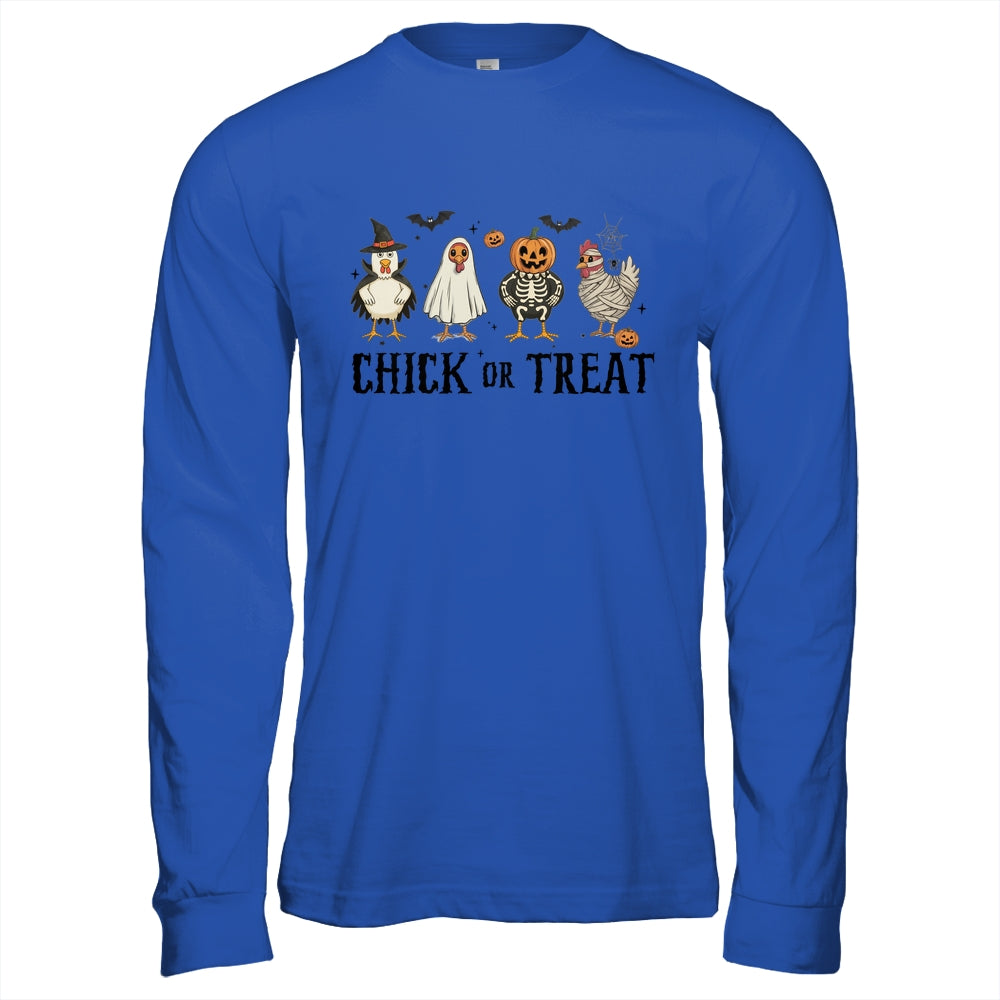 Chick Or Treat Spooky Chicken Halloween Spooky Season Kids Shirt & Hoodie | teecentury