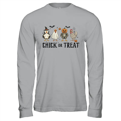 Chick Or Treat Spooky Chicken Halloween Spooky Season Kids Shirt & Hoodie | teecentury
