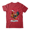 Chicken Christmas Chickens Santa Hat Xmas Chicken Lover Shirt & Sweatshirt | teecentury