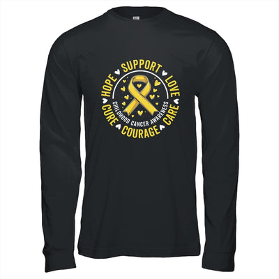 Childhood Cancer Awareness Child Cancer Care Gold Ribbon Shirt & Hoodie | teecentury