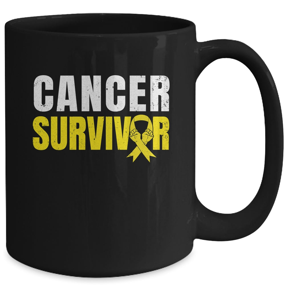 Childhood Cancer Survivor Childhood Cancer Awareness Mug | teecentury