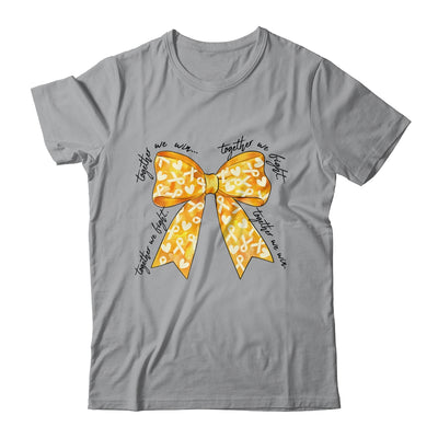 Childhood Cancer Warrior Together We Fight Together We Win Shirt & Hoodie | teecentury