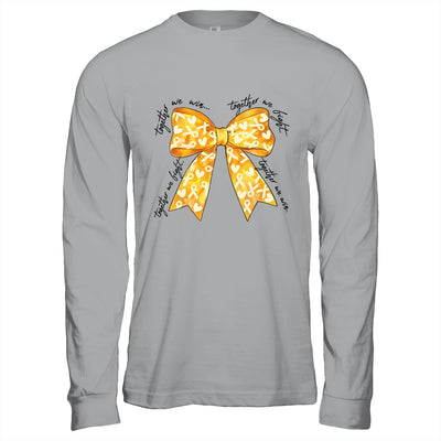 Childhood Cancer Warrior Together We Fight Together We Win Shirt & Hoodie | teecentury