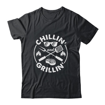 Chillin And Grillin Costume Funny BBQ Grilling Dad Shirt & Hoodie | teecentury