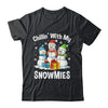 Chillin With My Snowmies Ugly Christmas Snowman Family Shirt & Sweatshirt | teecentury