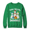 Chillin With My Snowmies Ugly Christmas Snowman Family Shirt & Sweatshirt | teecentury