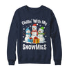 Chillin With My Snowmies Ugly Christmas Snowman Family Shirt & Sweatshirt | teecentury