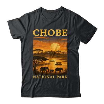 Chobe National Park Travel Botswana Safari Wildlife Retro Shirt & Tank Top | teecentury