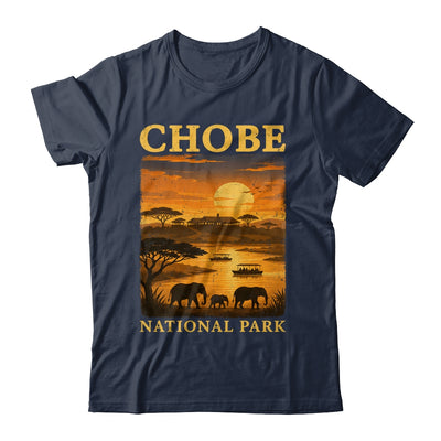 Chobe National Park Travel Botswana Safari Wildlife Retro Shirt & Tank Top | teecentury