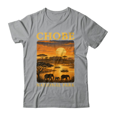 Chobe National Park Travel Botswana Safari Wildlife Retro Shirt & Tank Top | teecentury
