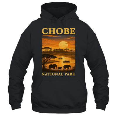 Chobe National Park Travel Botswana Safari Wildlife Retro Shirt & Tank Top | teecentury